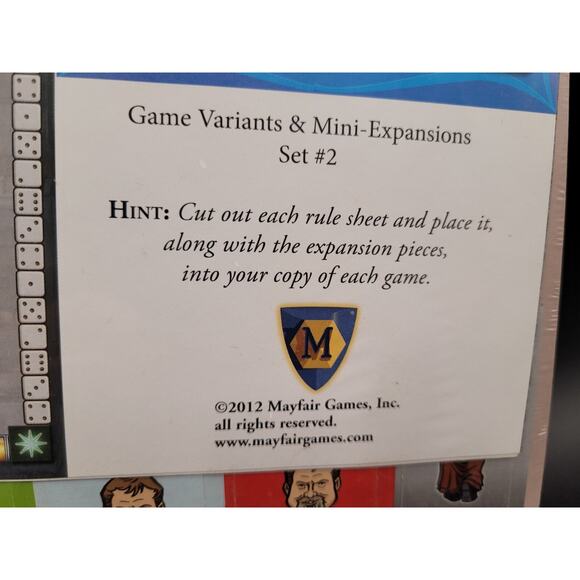 Mayfair Game VARIANTS & Mini EXPANSION New Set 2 - Picture 5 of 6